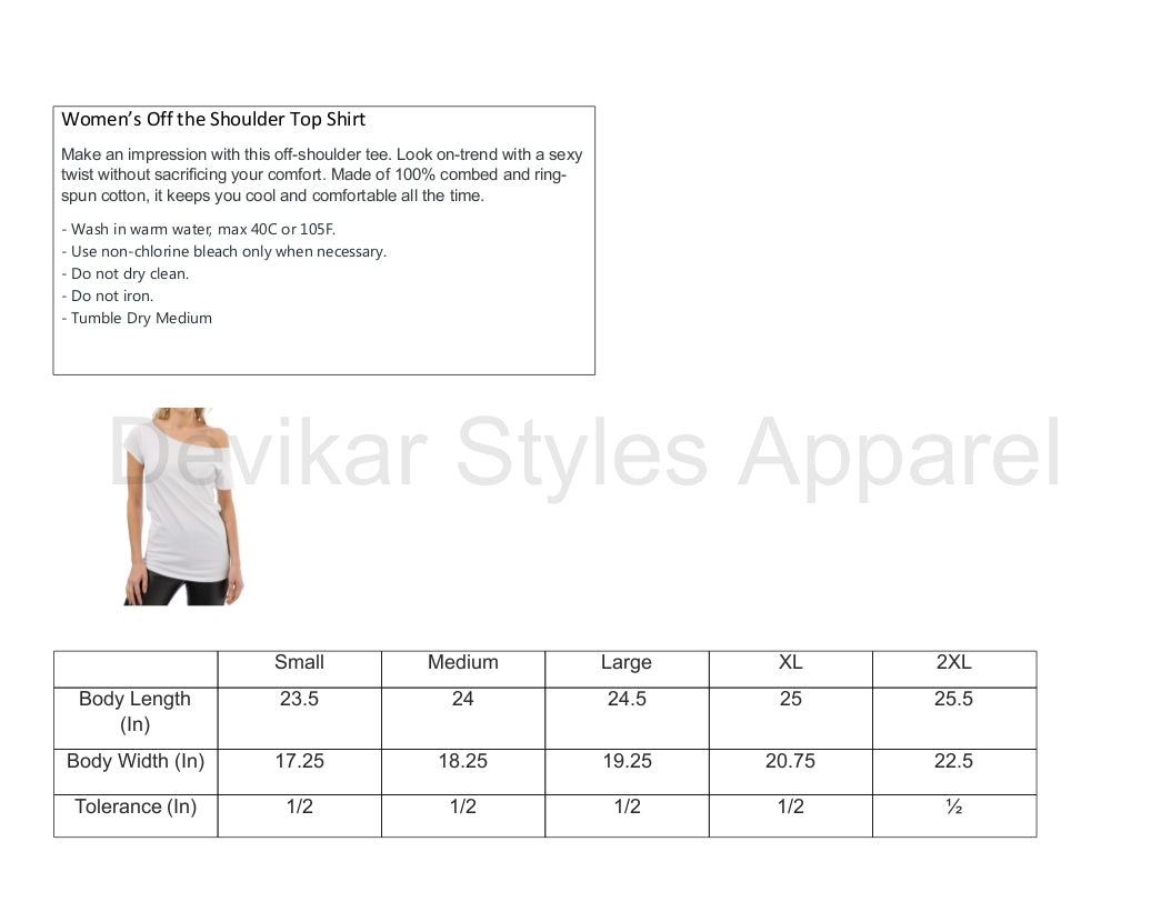 Respect The Journey- Off the Shoulder