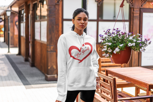 Love Yourself Red Heart- Unisex Premium Hoodie