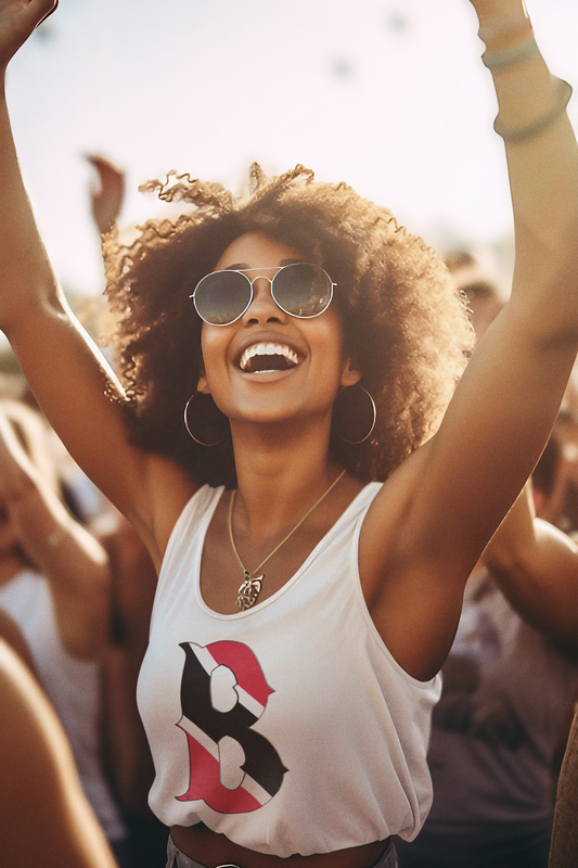 B-Trini -Racerback Tank
